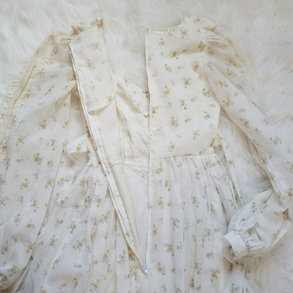 Gunne Sax by Jessica Vintage Maxi Prairie Dress - Picture 10 of 14